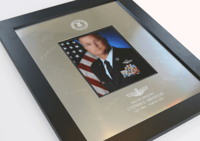 Retirement Guest Book - Signatures Remembered