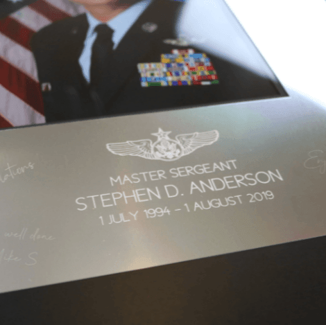 Retirement Guest Book - Signatures Remembered