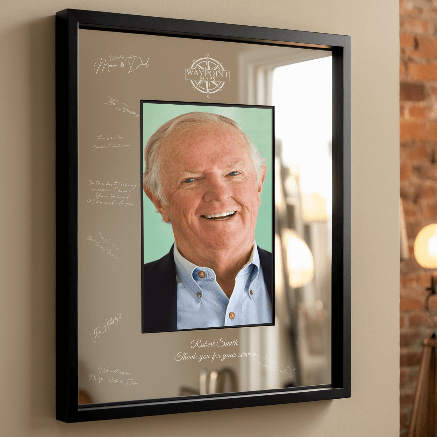 Retirement Guest Book - Signatures Remembered